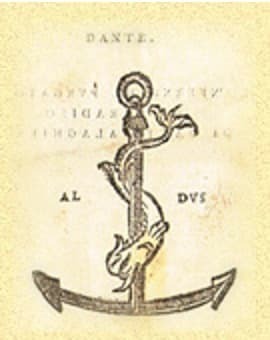 Manutius' Dolphin and Anchor Device